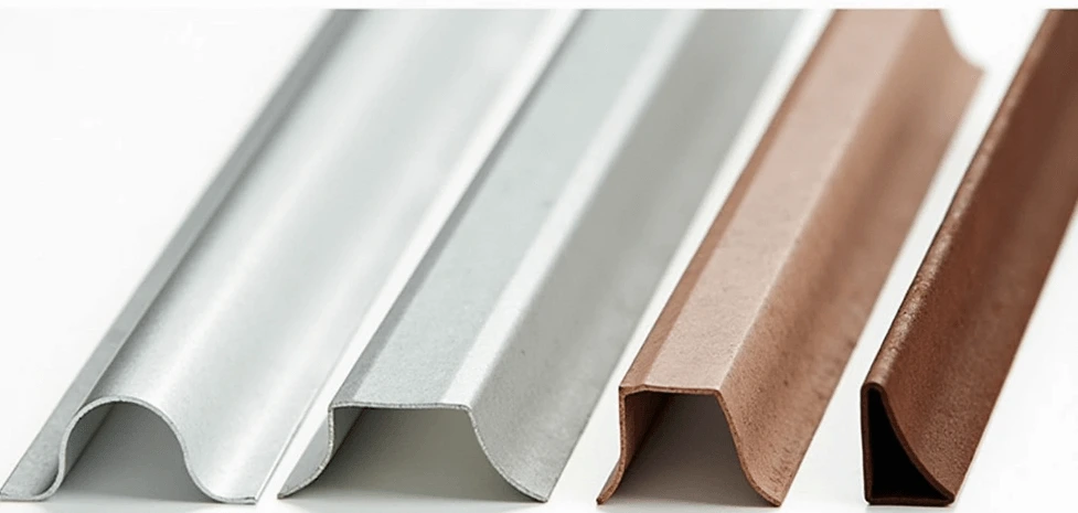 Different Metal Edging Materials	