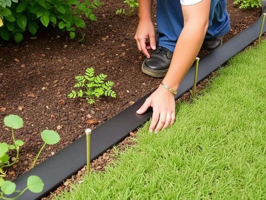 Installing Rubberific Landscape Edging	