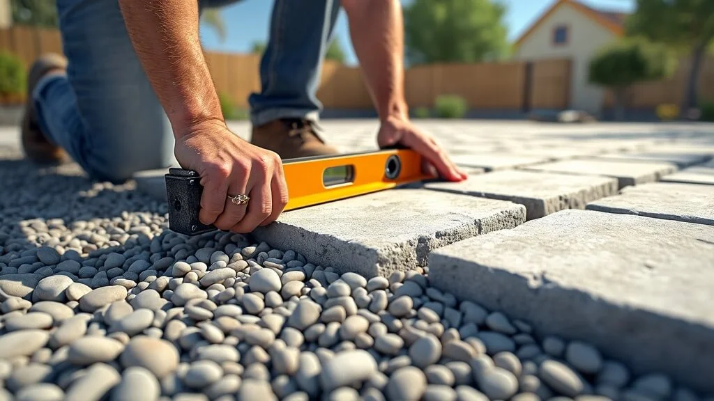 Installing a flagstone patio	