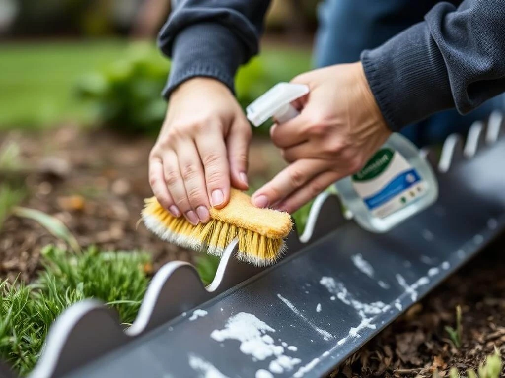 Maintaining Metal Landscape Edging	