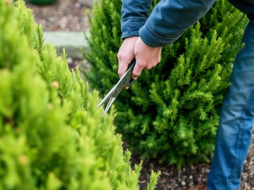 Pruning juniper shrubs for proper care and maintenance