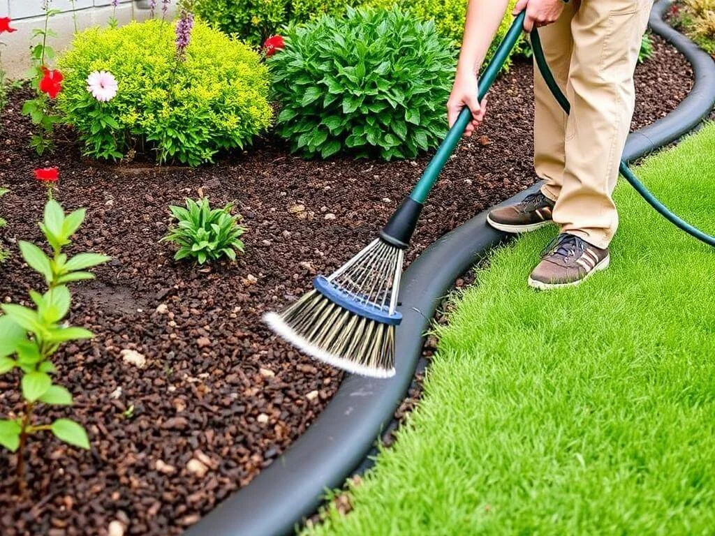 Maintaining Rubberific Landscape Edging	