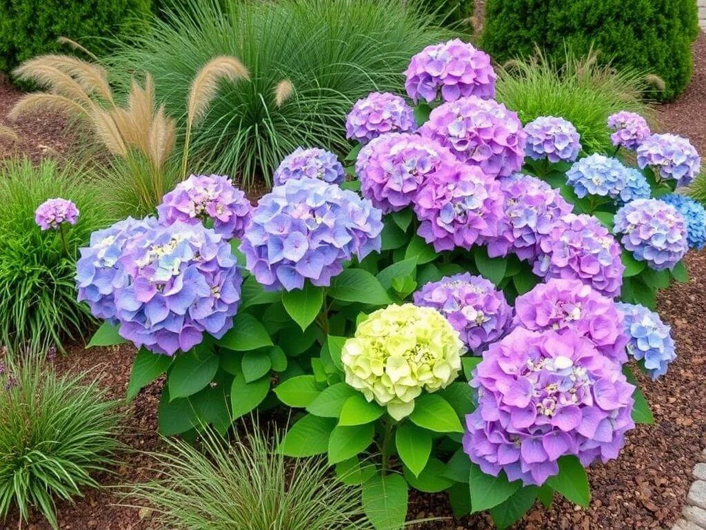 Choosing the right hydrangeas for landscape uses