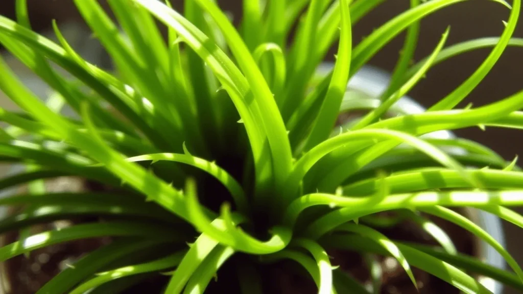 Close-up of a healthy air plant	