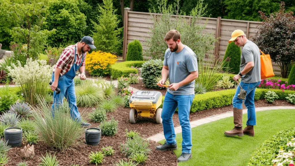 Landscaping operations	